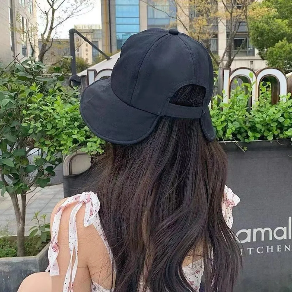 

New Summer Women Sunhat Fashion Large Brim Sunscreen Visor Breathable Adjustable Fisherman Cap Beach Sea