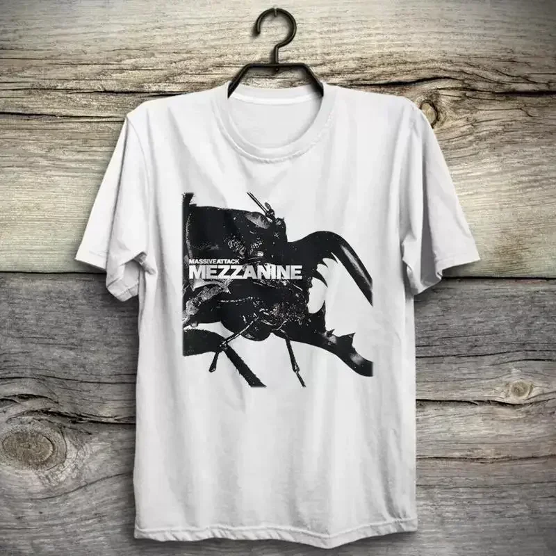 Massive Attack Mezzanine 1998 T Shirt Retro HOt
