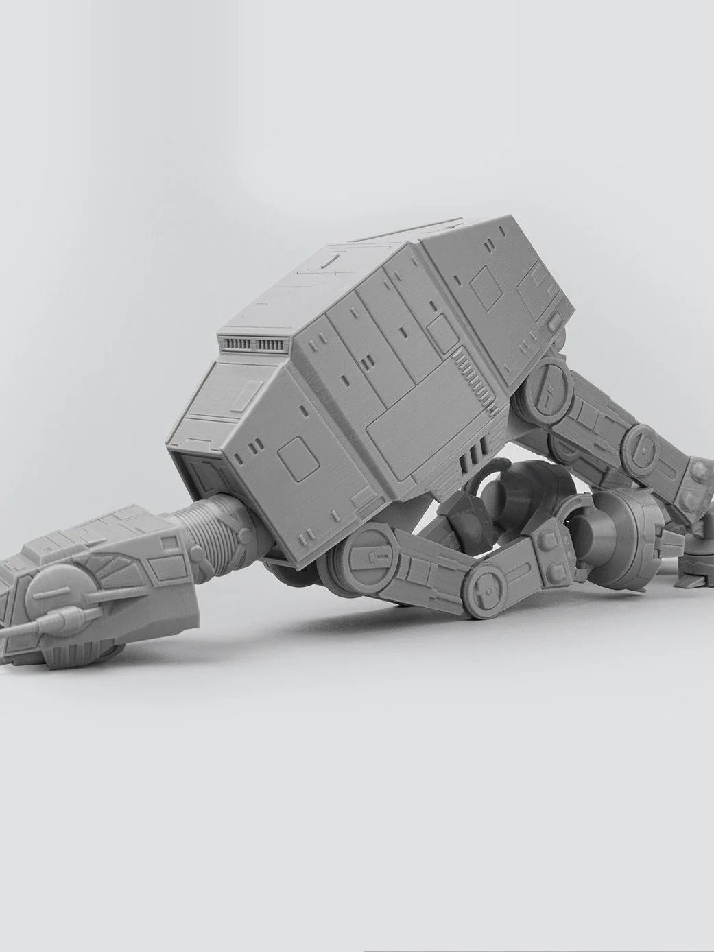 

Series AT-AT All-Terrain Armored Infantry Vehicle Model Durable Plastic Construction Kit for Ages 4 And above