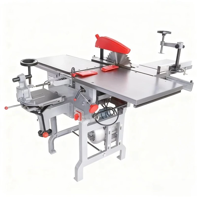 PFA16-in Multifunctional Woodworking Machine Table Saw Wood Planer Thicknesser Wood Boring Drilling Machine Wood Cutting Planing
