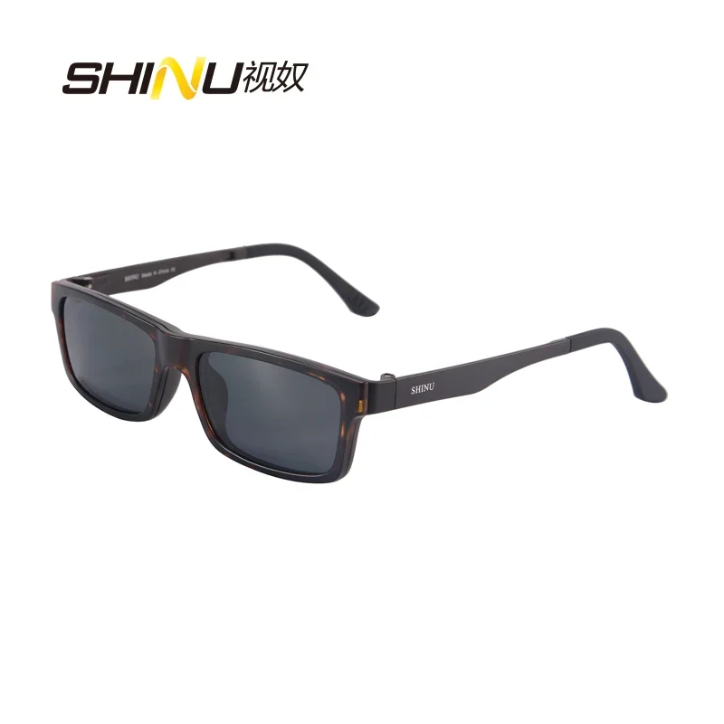 

SHINU clip on glasses men prescription glasses man sunglasses man polar sunglass black lenses glasses with yellow lenses custom