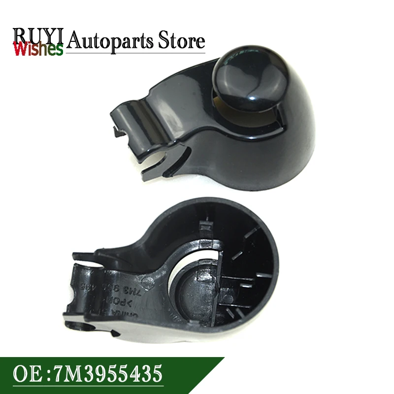 New Rear Wiper Arm Nut Cap Cover 7M3955435 7M3 955 435 1J6955435 For VW Polo Caddy Lupo Sharan Touran Skoda Fabia