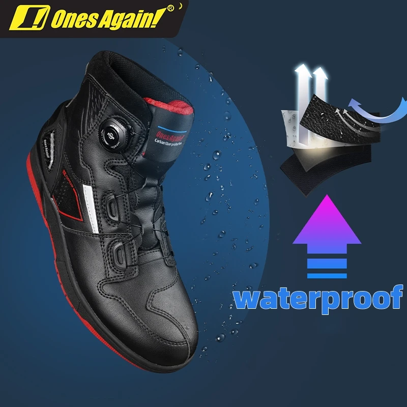 Ones Again MS07P Motorcycle Riding Boots Anti-fall Long-distance Accesorios Para Moto Off-road Racing Protective Motocross Shoes