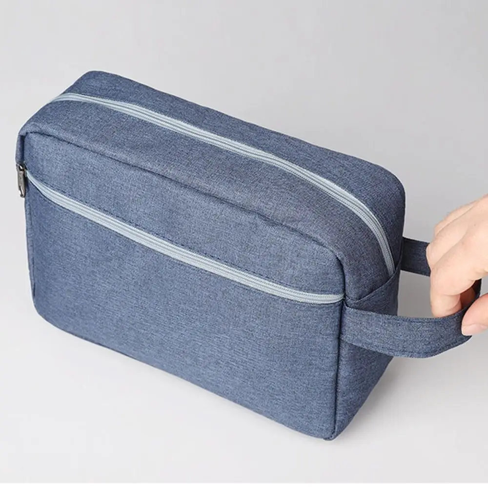 Bolsa de barbear portátil de grande capacidade para homens e mulheres, bolsa de higiene pessoal de viagem, resistente à água, leve, homens