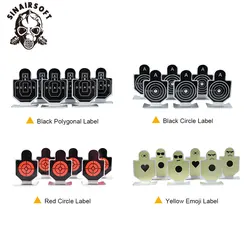 SINAIRSOFT 6 Pcs/Lot Tactical Shooting Target Set Useful Hunting Airsoft Target