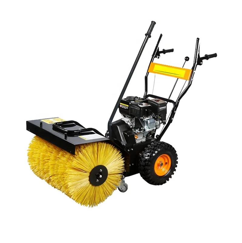 Novo design ferramenta de jardim 6,5hp/7,5hp/9hp pá de neve com rodas lançador de neve arado de neve