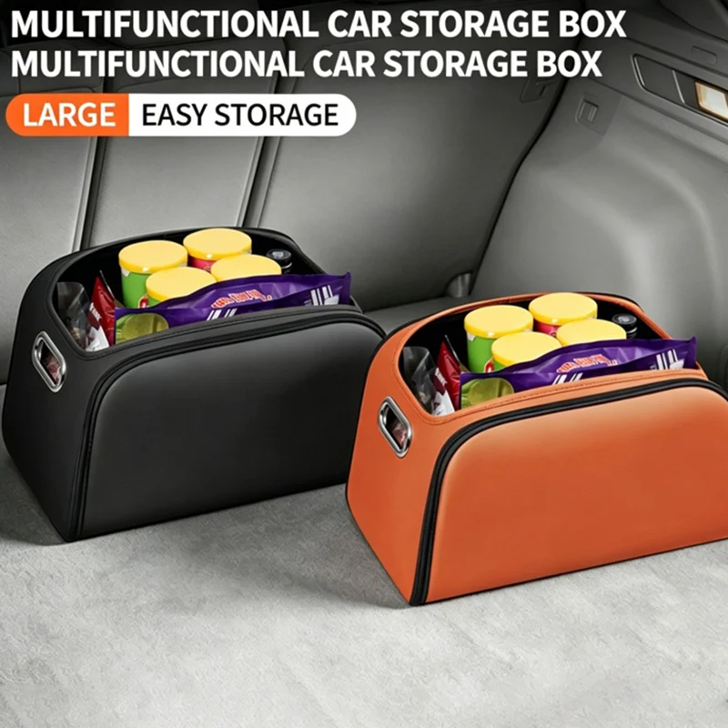 Car Trunk Organizer Box Storage Bag Foldable storage box Large Capacity Car Seat Organizer.