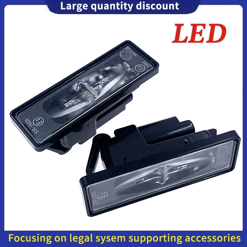 6340G3 6340F0 Para Peugeot 207 301 307 308 3008 2008 407 508 5008 Citroën C2 C3 C4 C5 C6 Sega DS Luz Trasera de Matrícula 9682403680