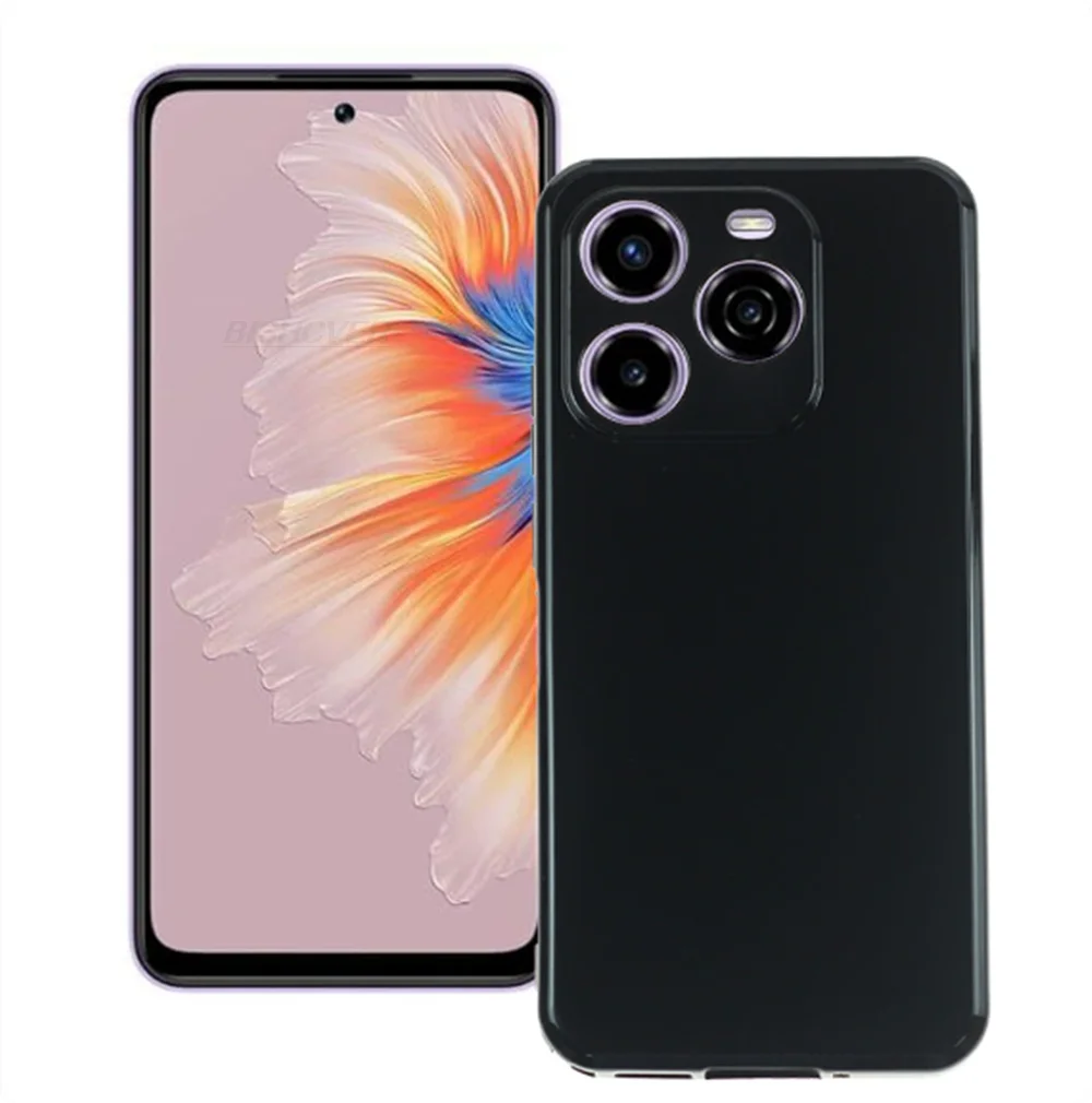 Мягкий силиконовый черный чехол для Oukitel C65 Pro 6,7 дюйма, чехол-бампер из ТПУ для Oukitel C65 Pro, задняя крышка для телефона Oukitel C65 Pro