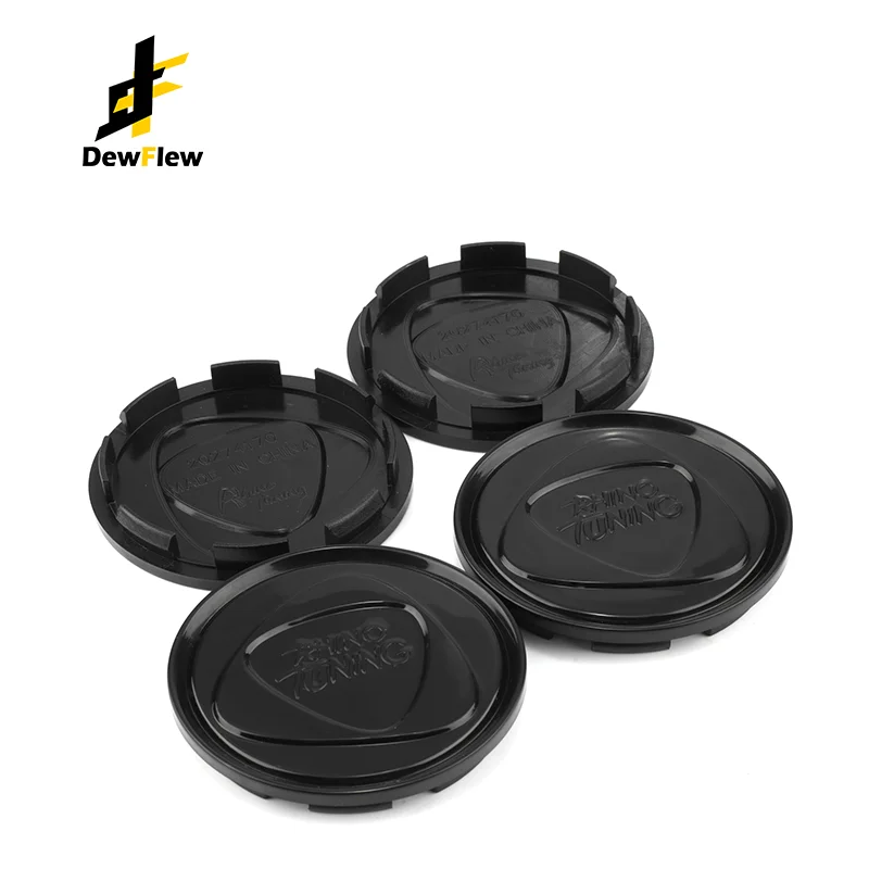 DewFlew 4Pcs 63mm(2.48in) Wheel Center Tyre Rim Hub Cap for OZ Racing Superturismo WRC LM Impreza WRX Cruiser Prius #28821AE000