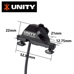 UNITY Tactical Pressure Remote Switch Mlok Keymod 20mm Rail Mount For SureFire M300 M600 DBAL-A2 PEQ15 2.5 3.5 SF