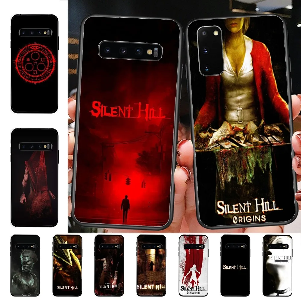 Horror Games Silent Hill Phone Case For Samsung S 9 10 20 21 22 23 30 23 24 Plus Lite Ultra FE S10lite Fundas