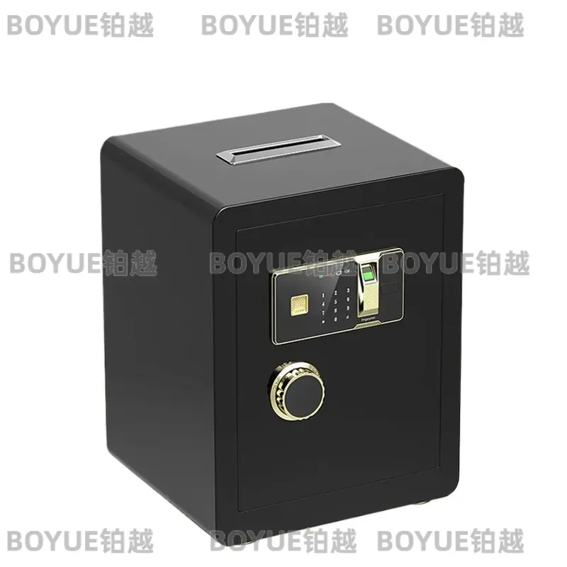 Mini Coin Pot Safe with Alarm Fireproof Anti Theft Security Box for Home Small Money Storage Container Hidden Cash Vault