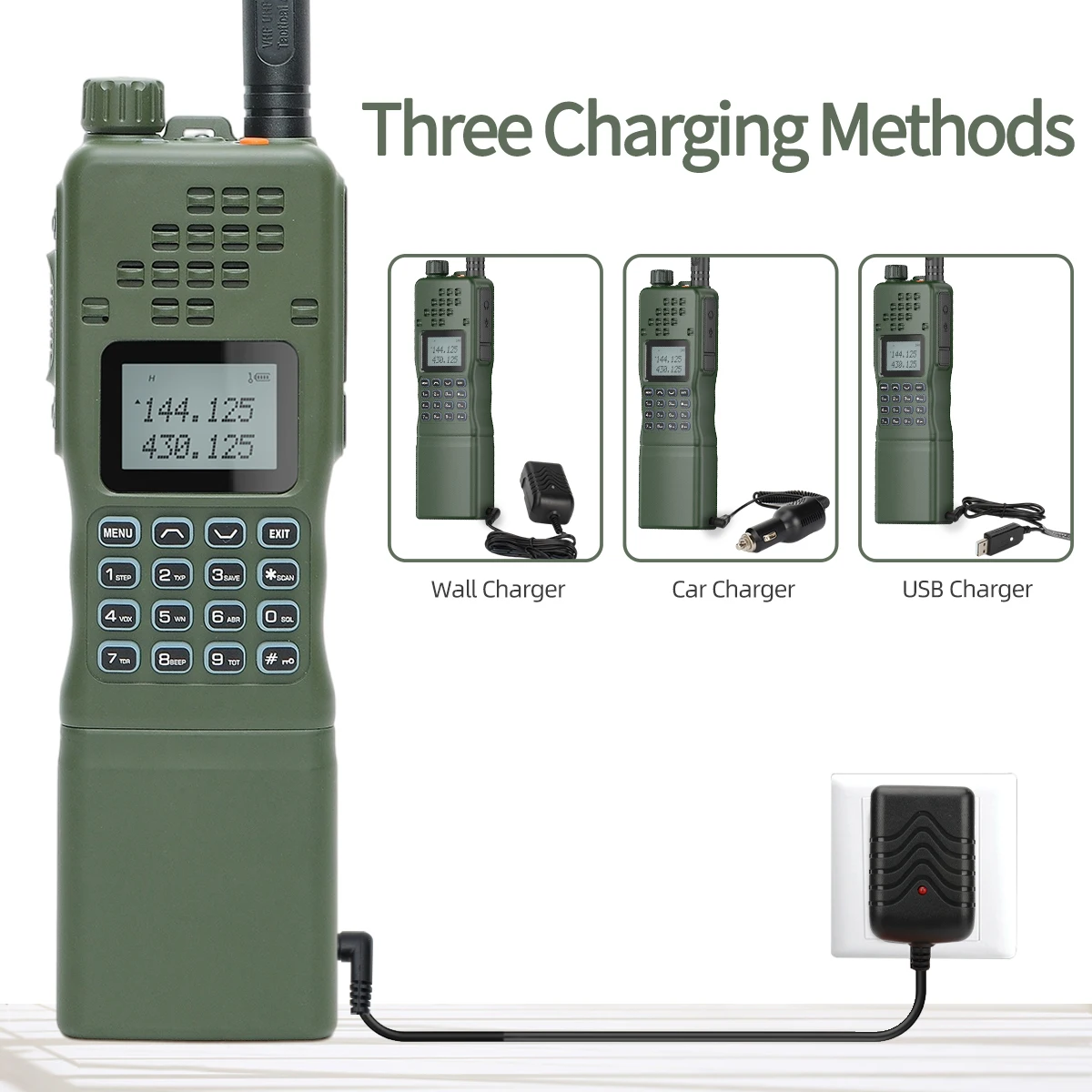 Baofeng AR 152 Ham Radio High Powerful CS Tactical Game Walkie Talkie Long Range Upgraded UV 5R Portable Two Way Radio image 2