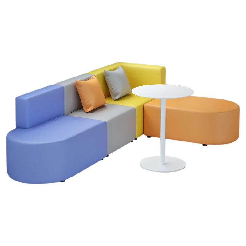 

Business, office, reception hall, personality, sofa, combination stool
