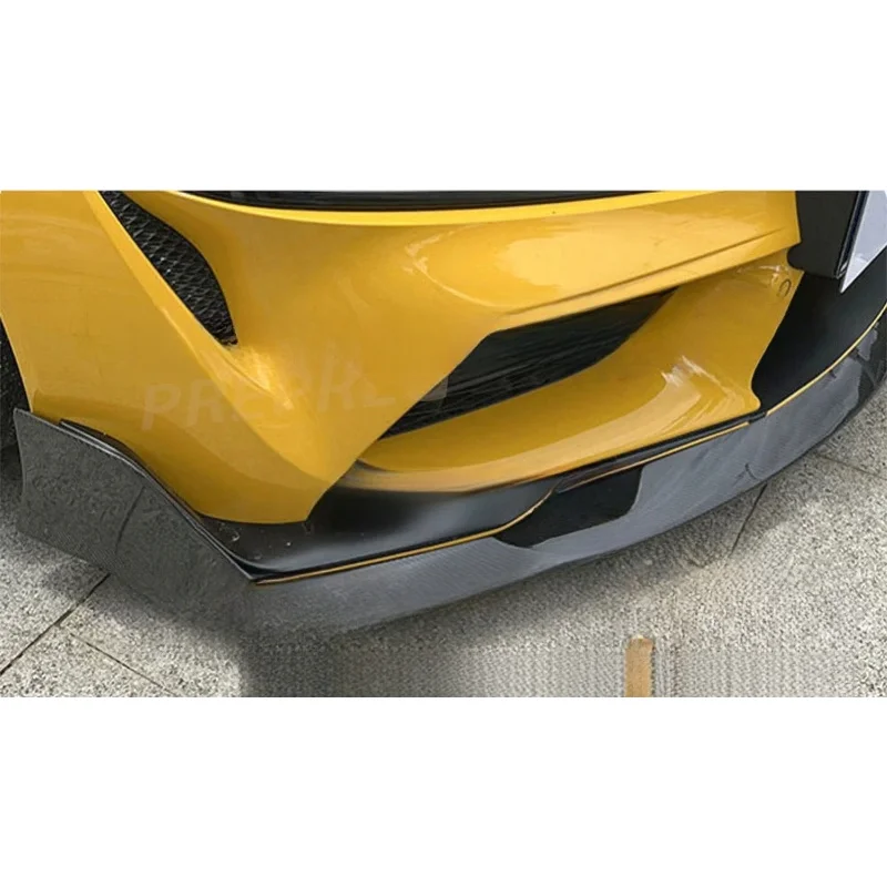 

Real Carbon Fiber Front Bumper Lip Diffuser For Supra A90 2019-2024