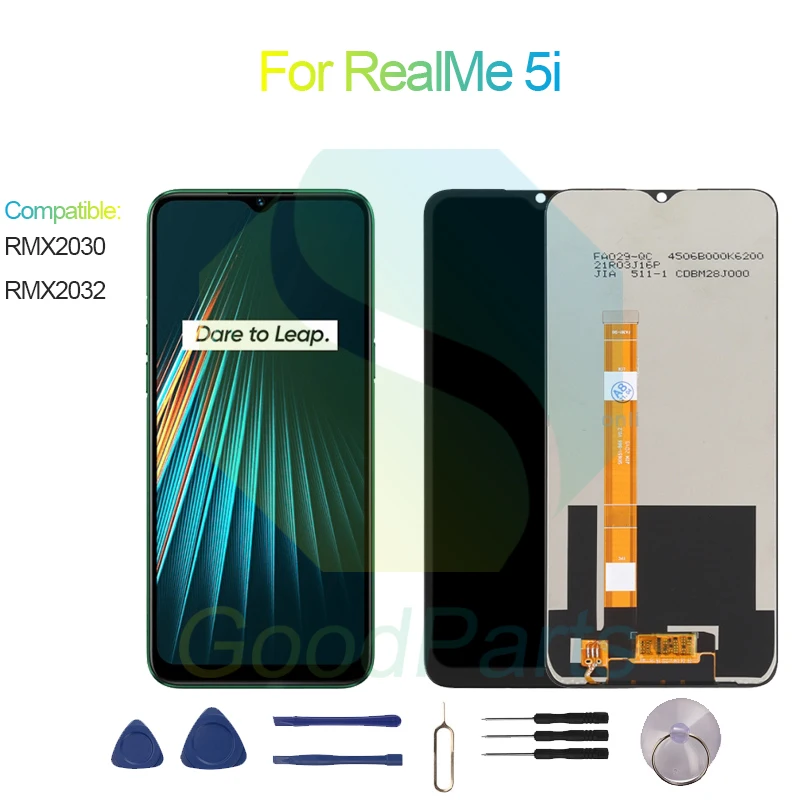 

For RealMe 5i LCD Display Screen 6.5" RMX1827 For RealMe 5i Touch Digitizer Assembly Replacement