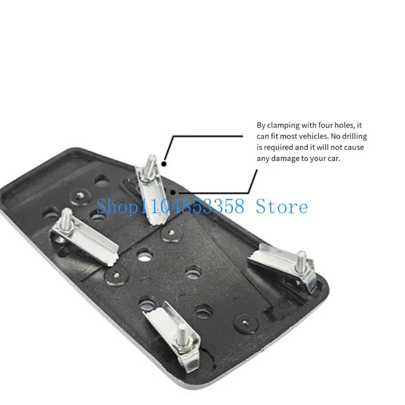 

652F 3pcs Manual Transmission Replacement Throttle Clutch Pedal for Most Car SUVs Automotive Brake Clutch Accelerator Pedal