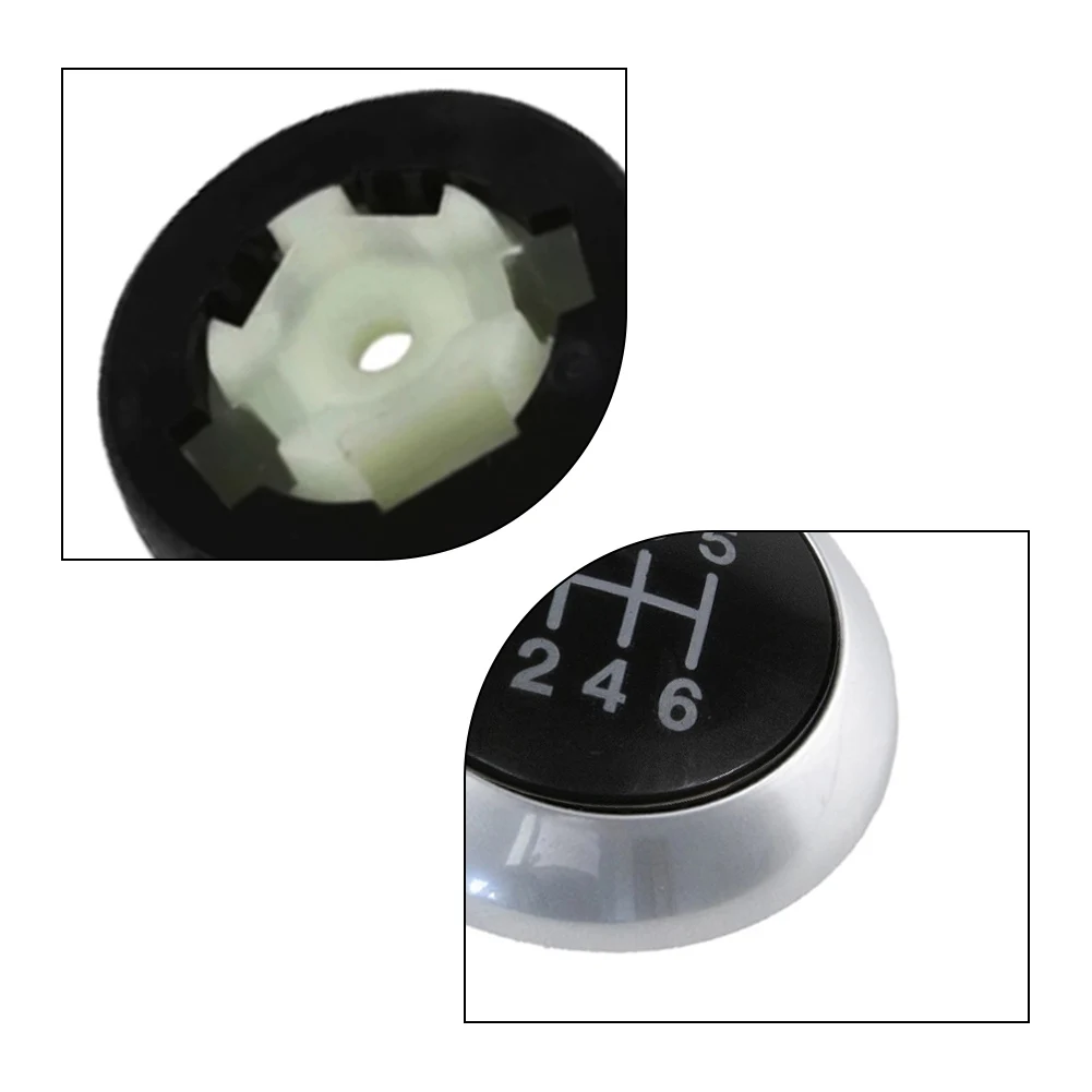 6-Speed Manual Gear Shift Knob AB397J407AC for Ford For Ranger Fits Factory Mounting Points Direct Replace Damaged Part