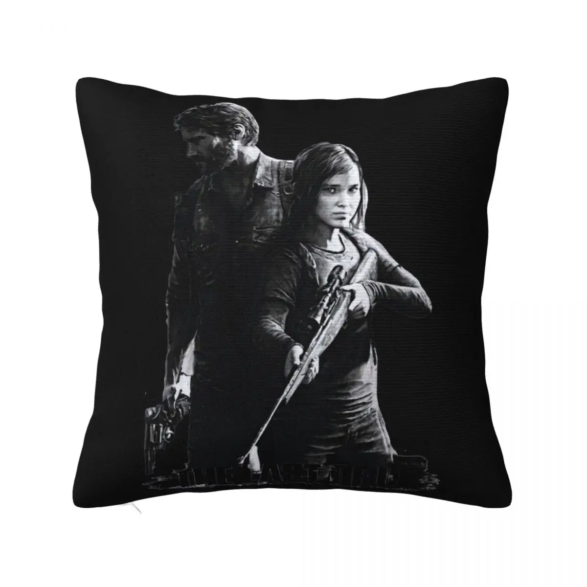 The Last Of Us Ellie And Joel White Game Top Mens And Kids Sizes Woman Brand New Pillow Case