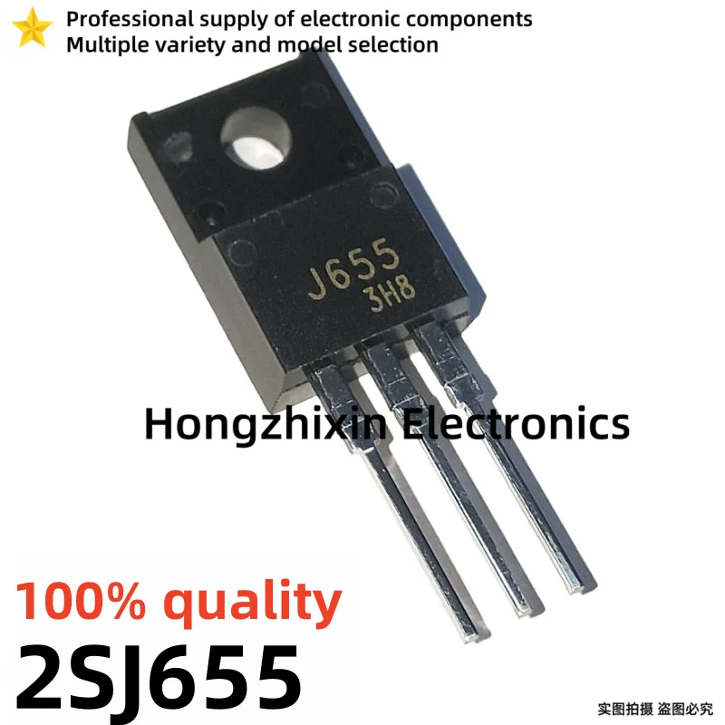 

10 шт., новинка 100%, качественный J655 2SJ655 TO-220F MOSFET