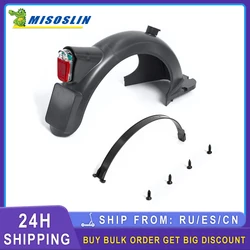 Rear Fender Taillights With Cable For Segway Ninebot MAX G30 G30D Electric Scooter Modification Rear Wheel Mudguard Parts