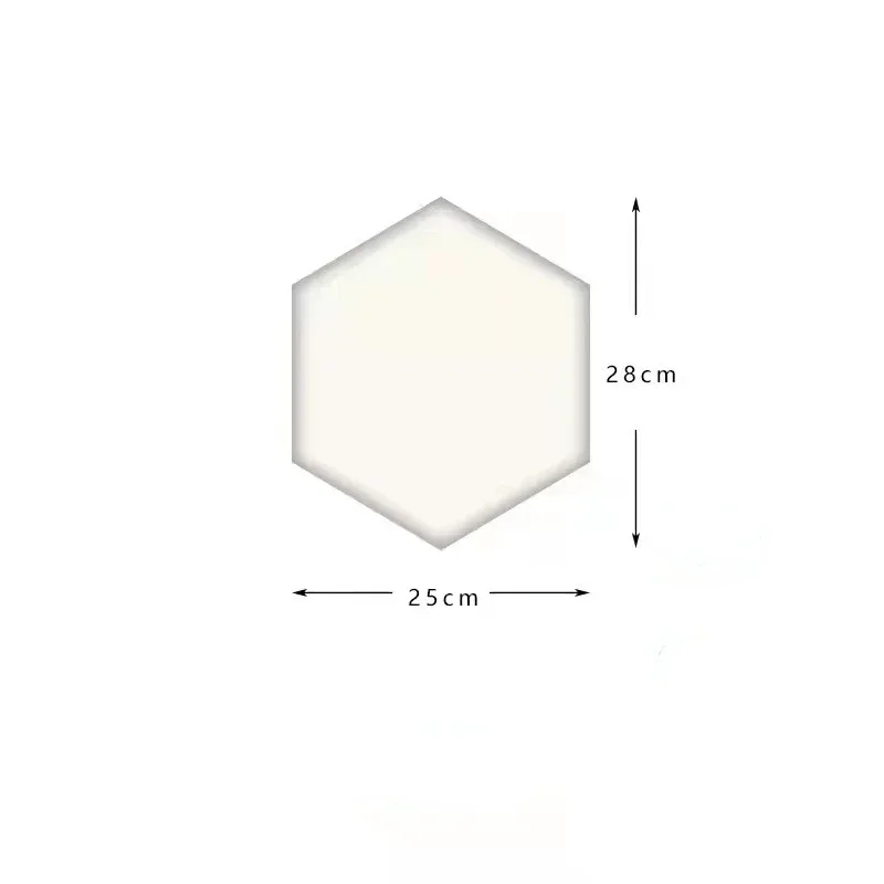 Cabecero hexagonal estilo nórdico moderno Cabecero Placa De cabecera De Cama Tete De Lit Cabeceras Adesivas Para Cama