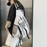 Men's Messenger Shoulder Bag Sports Travel Large Capacity Backpack Female Students Crossbody Chest Casual Bag bolso