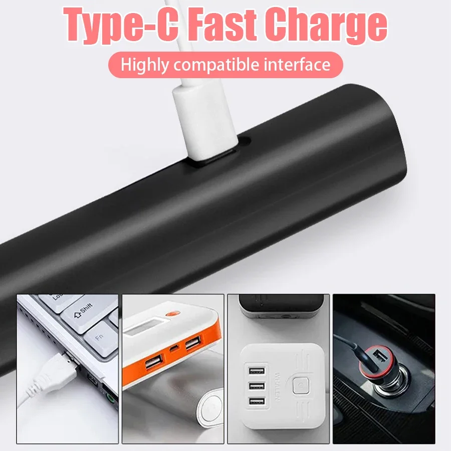 Portable LED Nail Lamp - Rechargeable Gel Polish Dryer with Digital Display, USB Charging, Fast Curing for Manicures & Nail Art