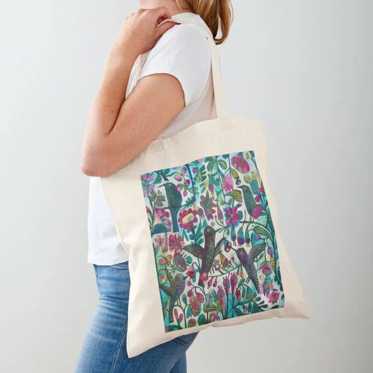 

Hummingbirds Tote Bag Women's beach bags tote bag Gift bag tote bags aesthetic
