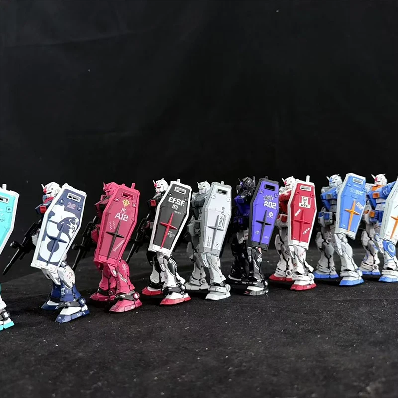 Changlong5501 Rg1/144 RX-78 varias hojas de colores en aerosol a juego, Kit de modelo de ensamblaje de alta calidad, regalo, colección de juguetes, figura de acción