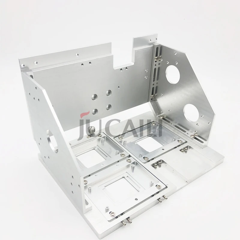 JUCAILI xp600 3-head Capping Station and carriage for xp600 printhead cap top Assembly 3-head lifting Cleaning Station