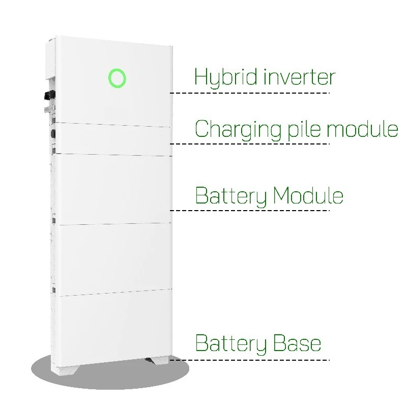 4kW Hybrid Inverter All-in-One System W/EV Charger IP65 Integrated Design Saj Battery Expandable to 40kWh