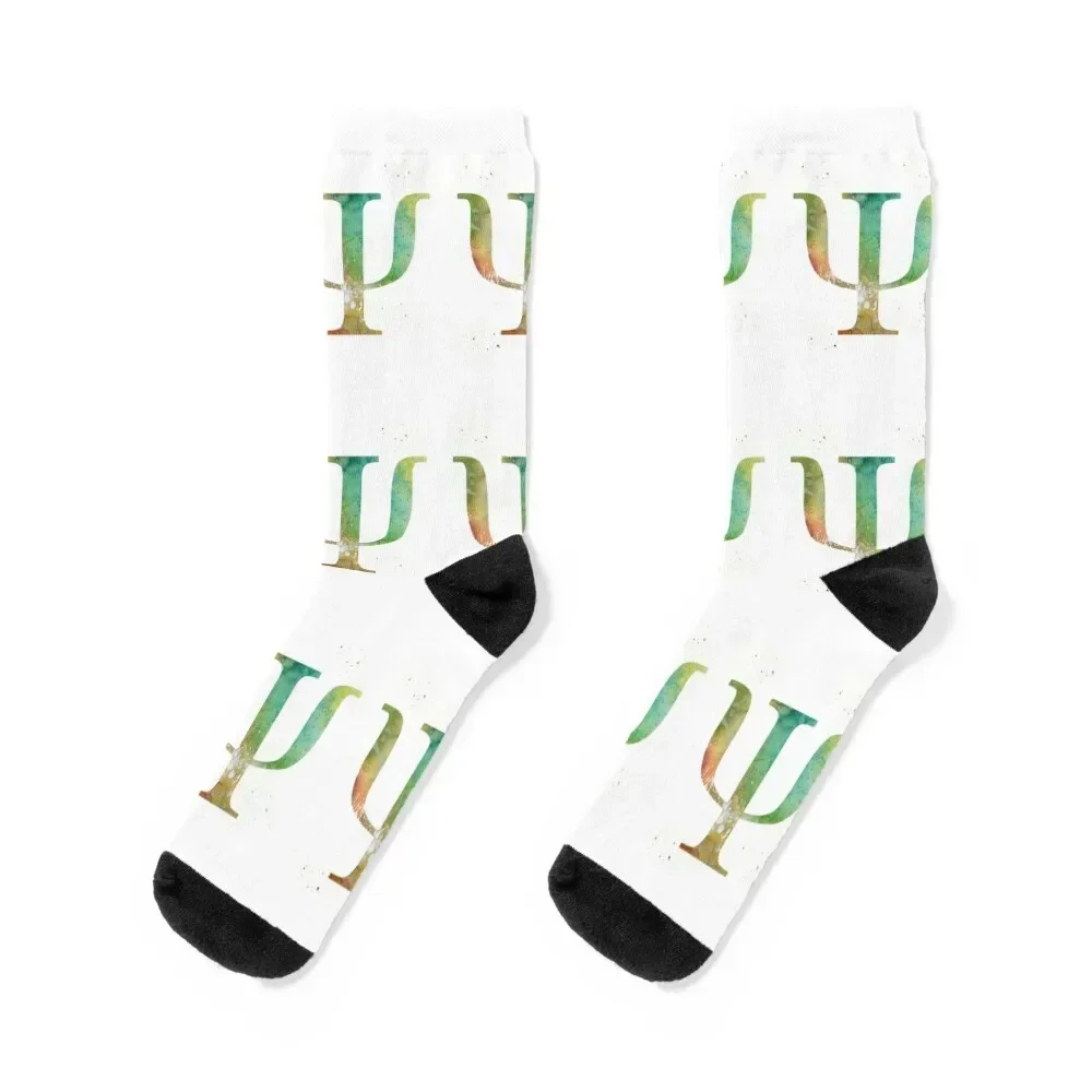 

Psychology symbol Socks gym Hiking boots colored cotton Mens Socks Women's