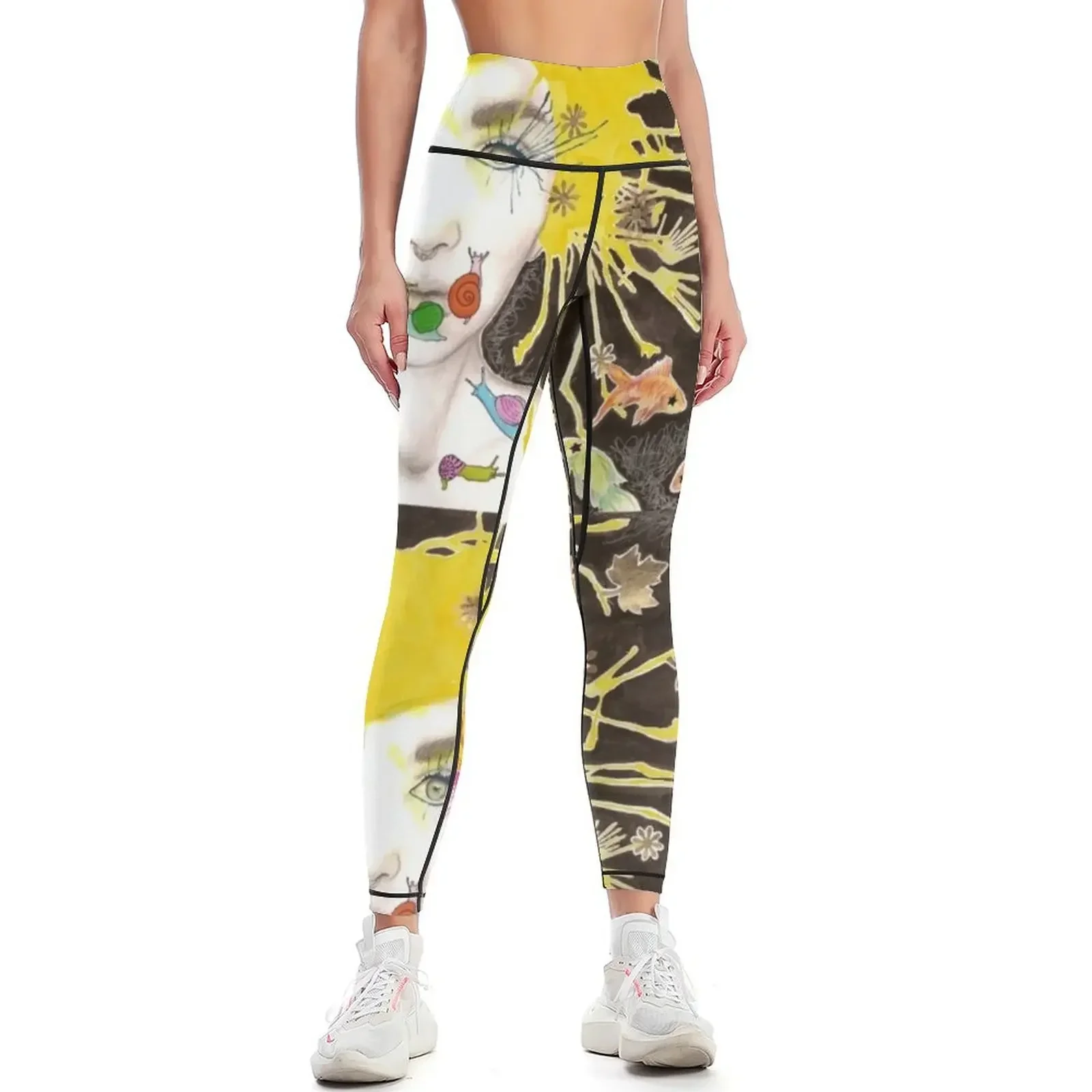 

Spring begind in your eyes Leggings Women's sports sports for workout clothes for sporty woman push up Womens Leggings