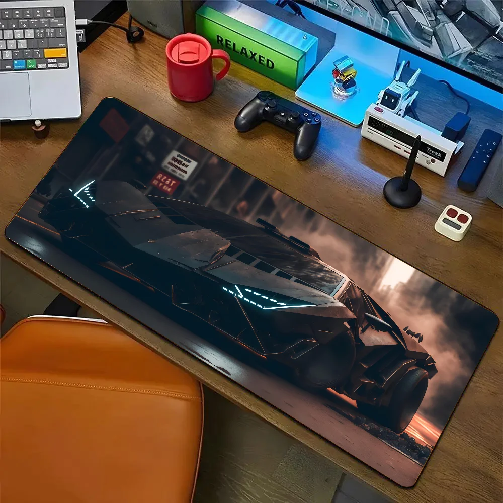Cool Car Mousepad Mouse Mat Desk Mat With Pad Gaming Accessories Prime Gaming XXL Keyboard Pad Padding Mat