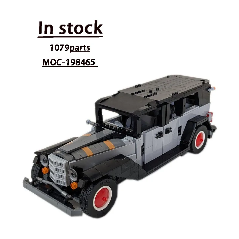 

MOC-198465 New 90s Iconic Classic Car Building Blocks Model 1079 PartsMOC Creative Boys Kids Birthday Building Blocks Toy Gifts