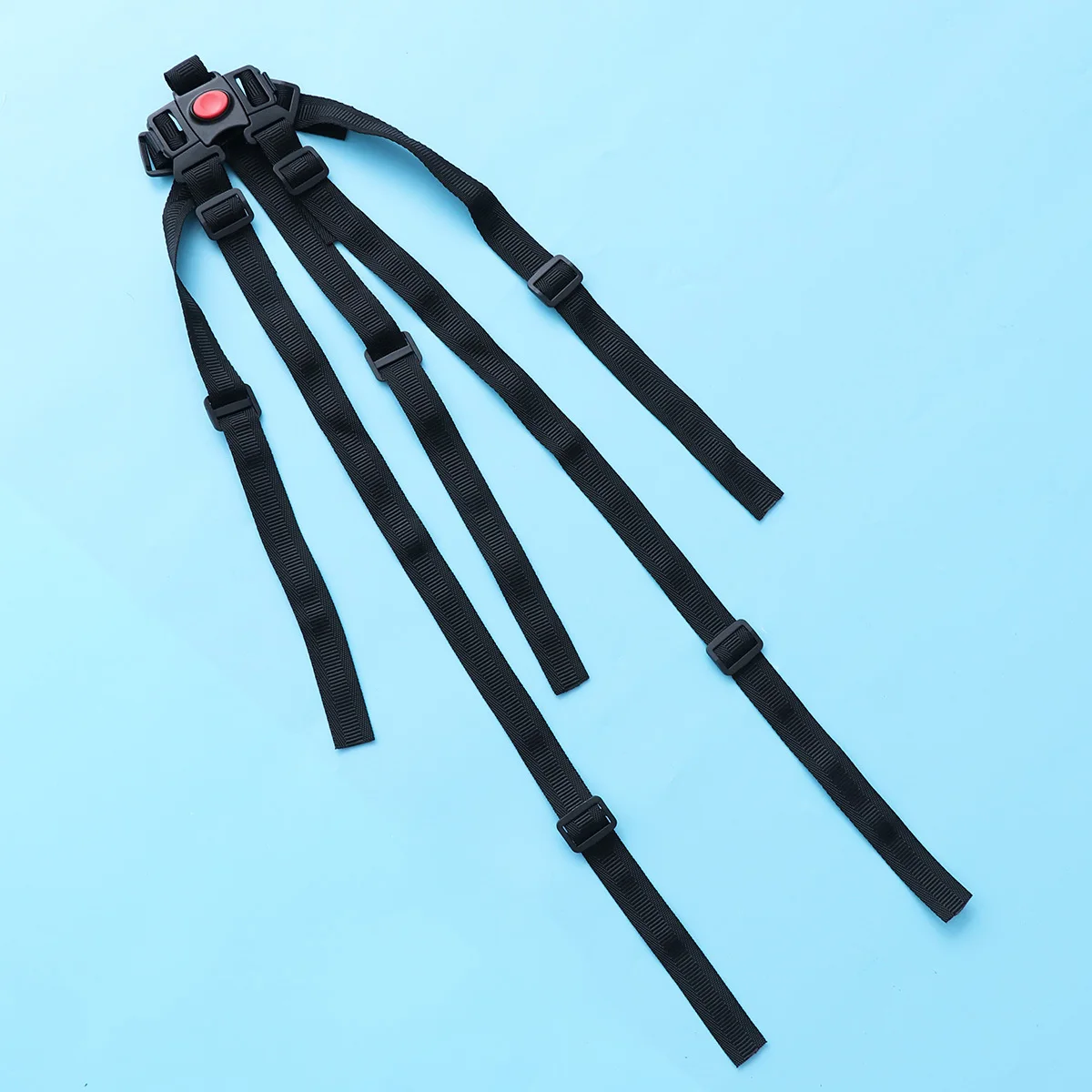 حزام أمان عالمي للأطفال، حزام قابل للتعديل لعربة الأطفال، كرسي مرتفع، عربة الأطفال، كرسي يدفع باليدين، خفيف الوزن ومتين #3