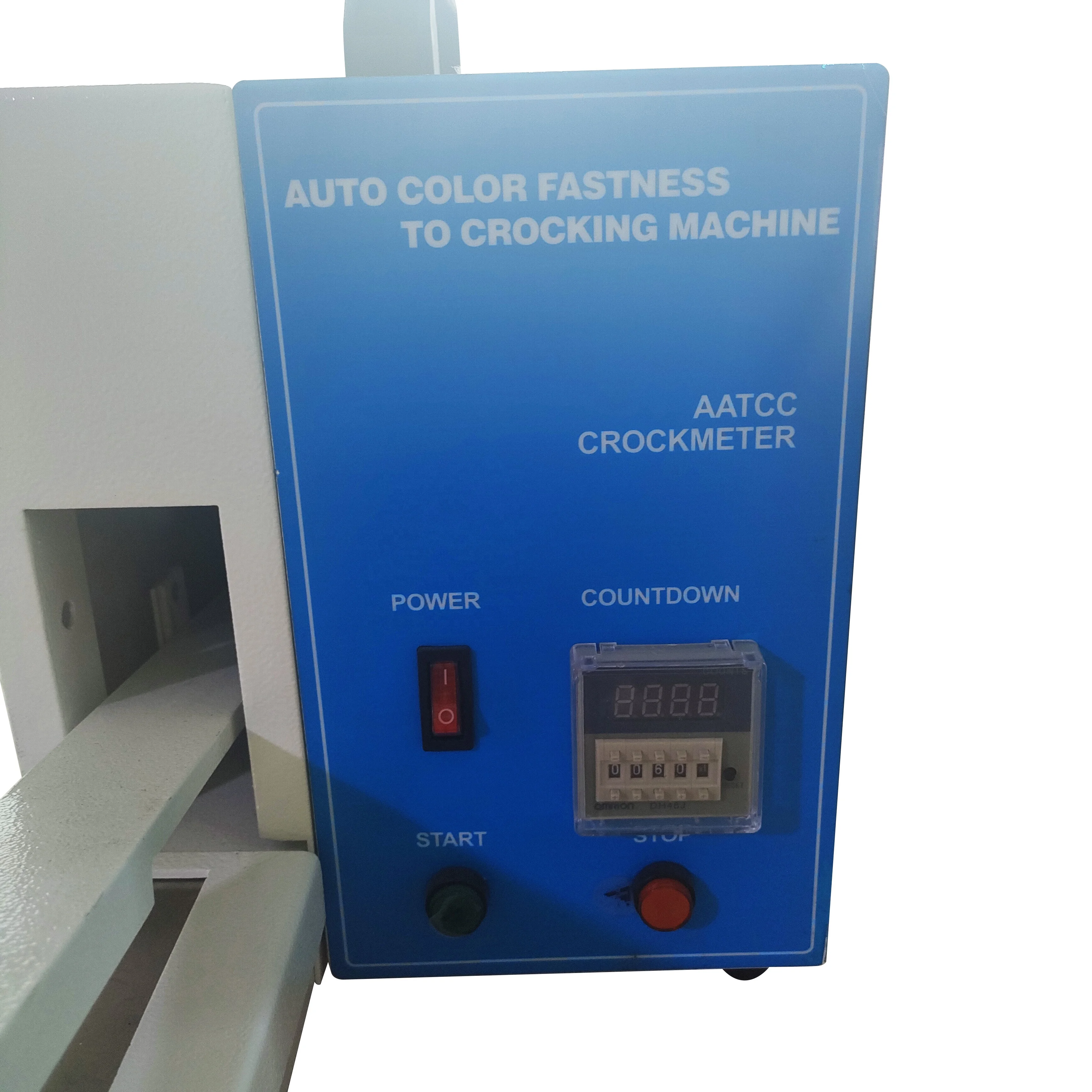 

Hot Sale Crock Color Fastness to Rubbing High Quality Friction Decoloring Tester Electric Crocking Test Machine