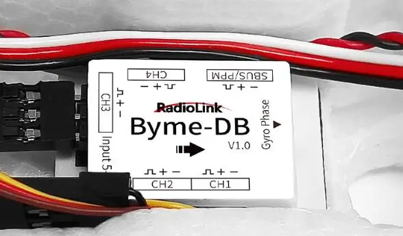 Radiolink Turbot D460 RC Vliegtuig Reparatie onderdelen/ESC snelheid 15A/7 inch rekwisieten/2204-1600kv motor/4.3G servo/BYME-DB Vlucht controle