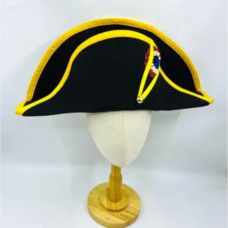 Chapeau français Napoléon, classique, double angle