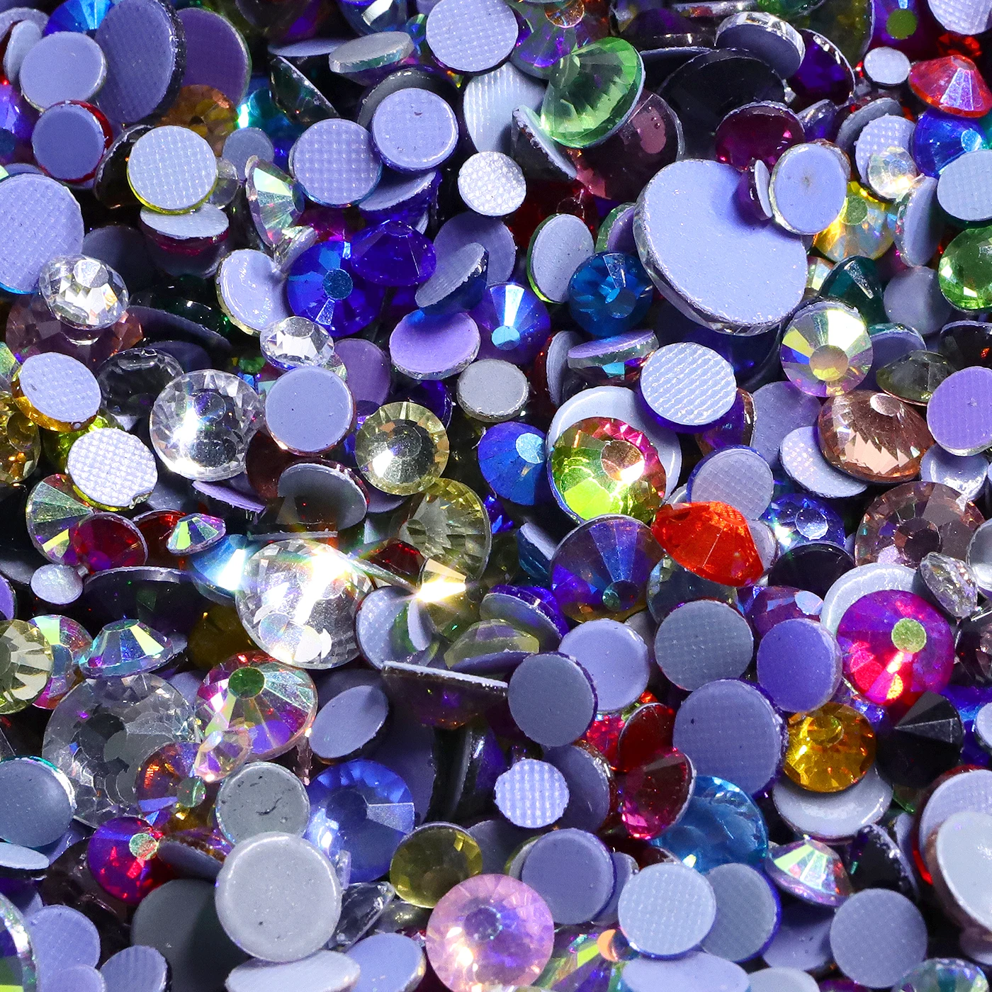 Mix Größe Farbe Kristall Steine HotFix Strass Glitter Kristall Strass Eisen Auf Strass Für DIY Kleidungsstück Kleidung Kleid