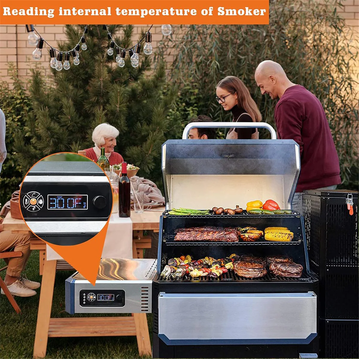 Комплект сменного датчика температуры AAA87, для Masterbuilt Gravity Series 560/800/1050 XL и цифрового угольного гриля + молотков