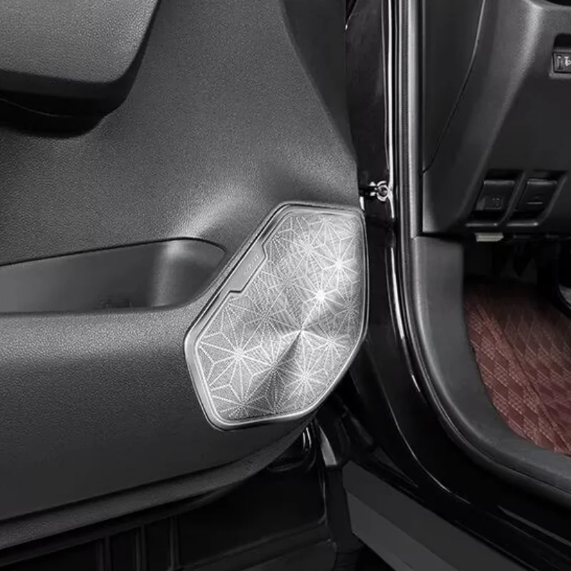 Fit For Toyota RAV4 XA50 2019-2023 Hybrid Car Door Audio Speaker Trim Cover Tweeter Stickers Accessories