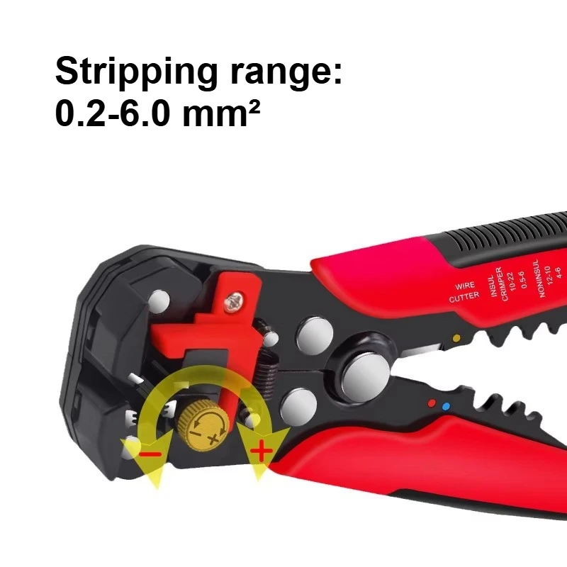 

Профессиональные саморегулирующиеся инструменты для зачистки проводов и щипцы для зачистки проводов, резки, обжима 10-24 AWG (0,2-6,0 мм2)