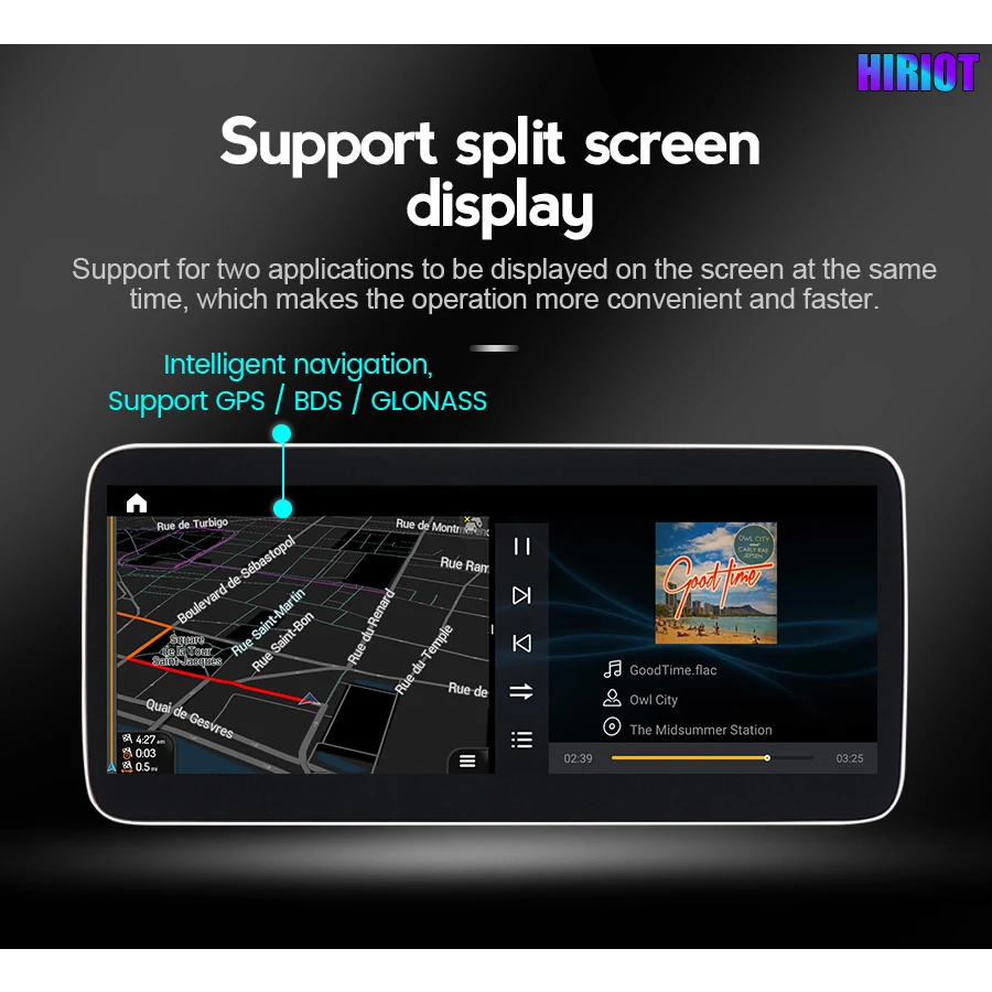 12.3''Car GPS Radio Stereo CarPlay NAVI Multimedia Player For AUDI A6 A6L A7 C7 RS6 RS7 S6 S7 MMI Android 13 WIFI Snapdragon SAT