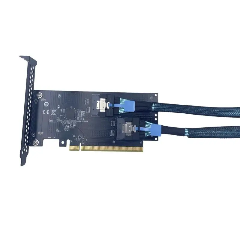 Y1UB From PCIExpress X16 To SlimSAS 8i Interfaces Converters Adapters External Use