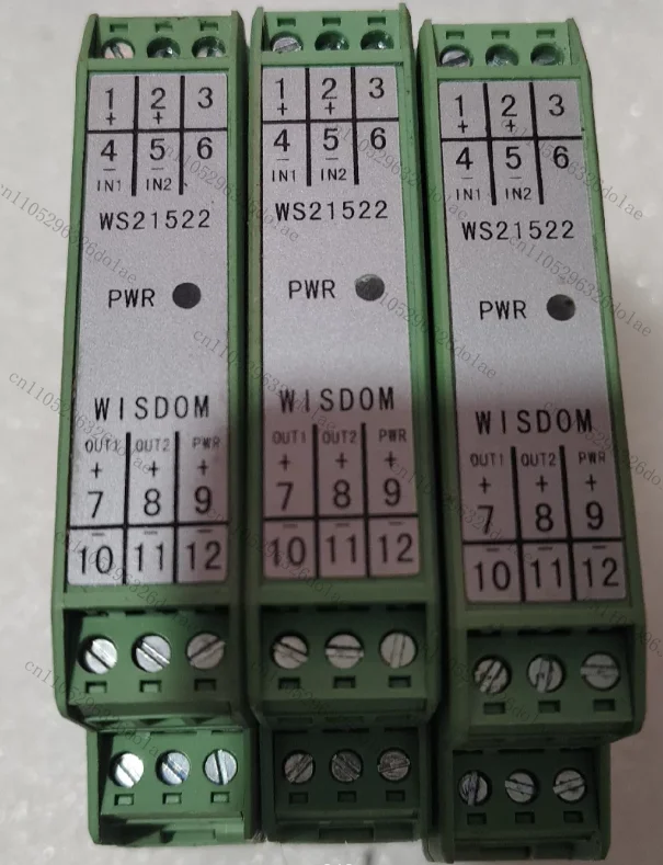 1pcs Current Signal Isolator Temperature Transmitter WS21522, WS15242 Functionally intact, tested OK