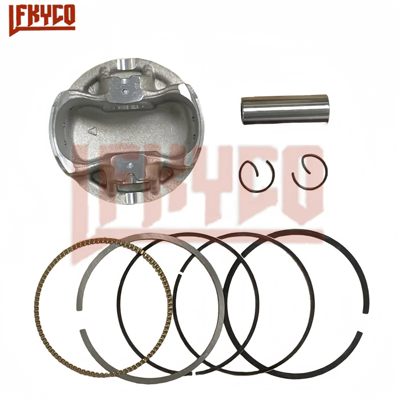 Scooter Engine Part 62mm +200 Big Bore for Honda WW150AM PCX150 SH150 ABS PCX160 ADV Stylo Vario 160CC Piston Rings Pin 14mm Kit