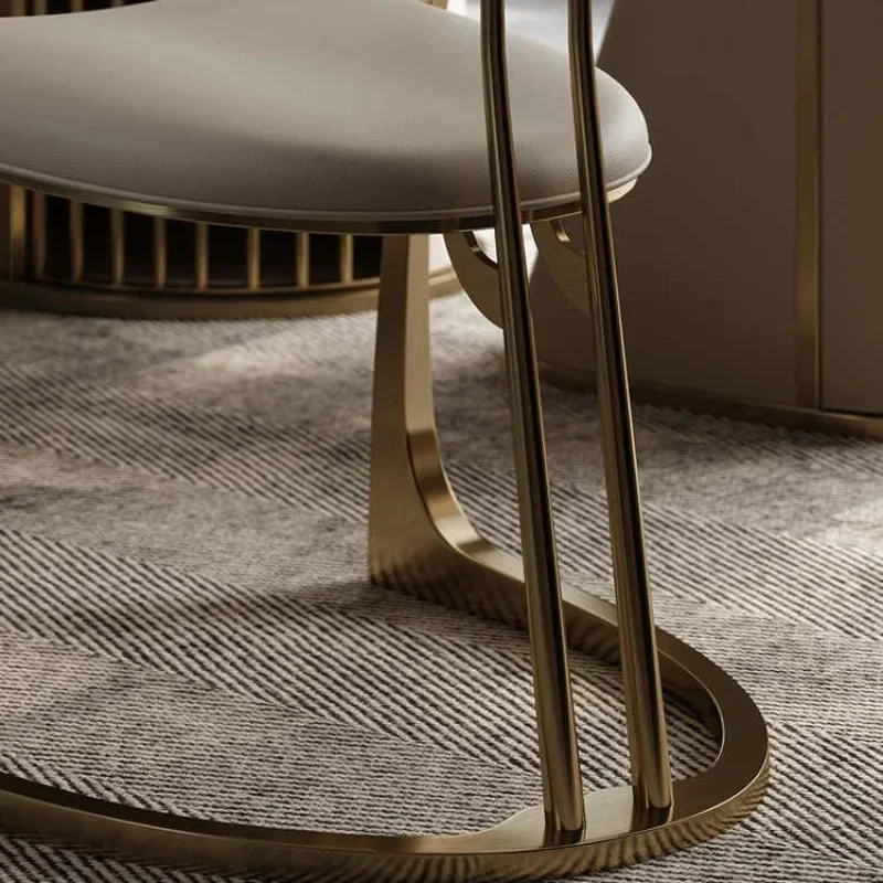 Italian light luxury armchair master chair, chair office